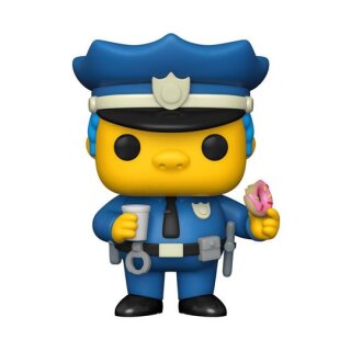 Simpsons POP! Animation Vinyl Figur Chief Wiggum 9 cm