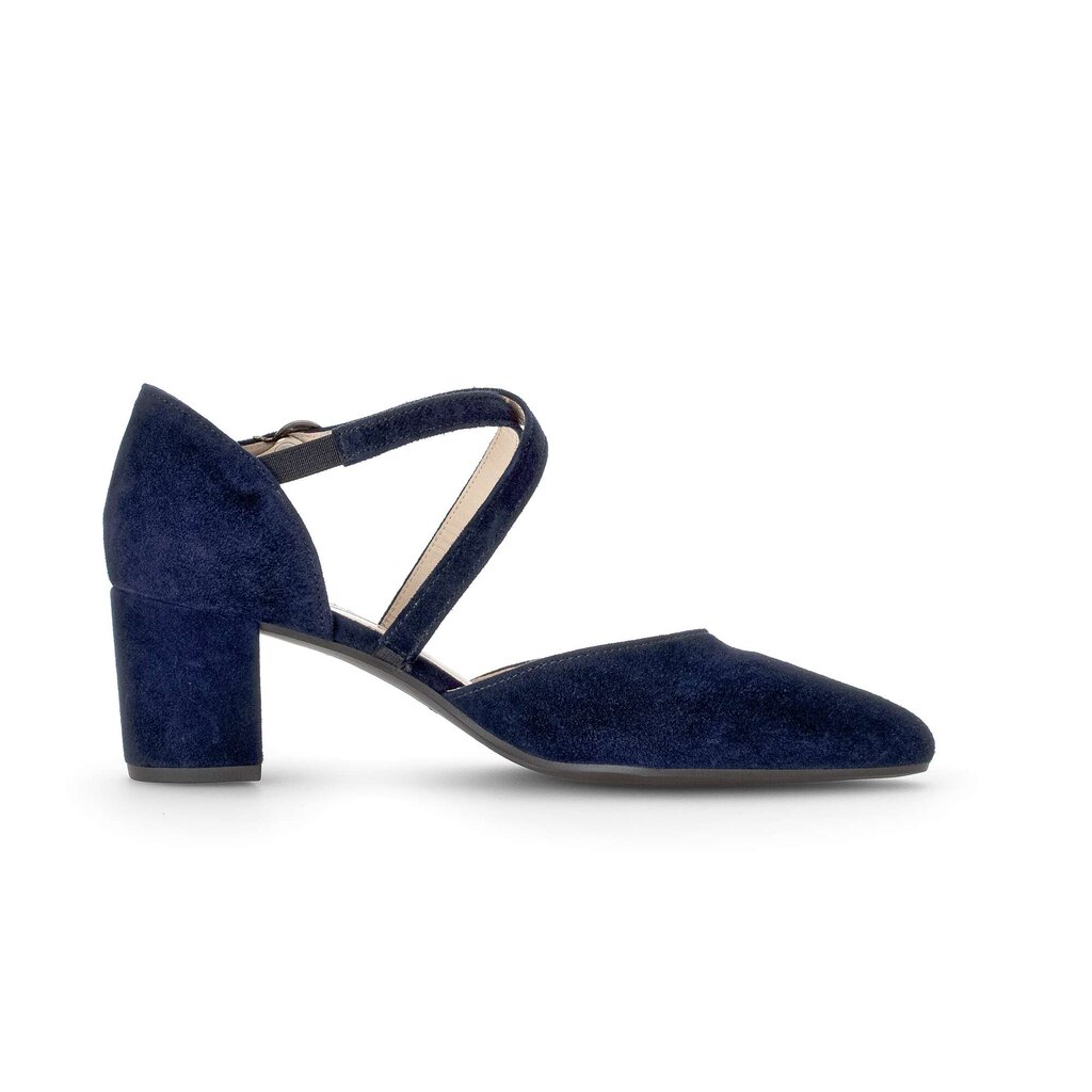 Gabor fashion Spangenpumps blau