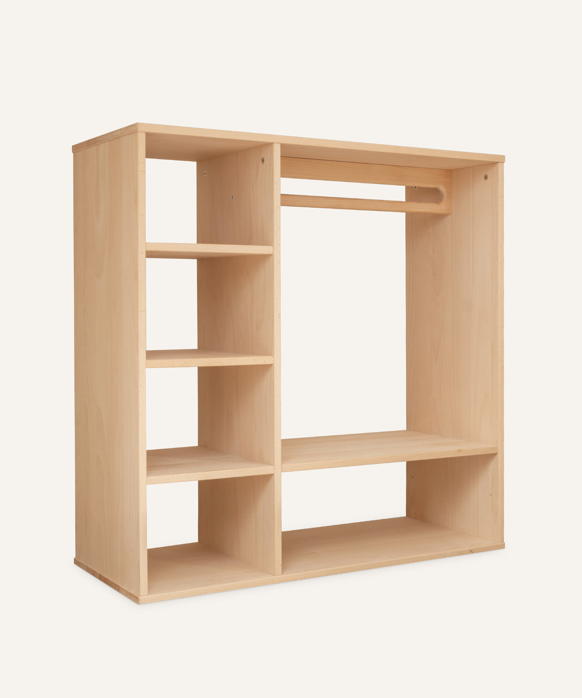 Montessori Kleiderschrank Buche