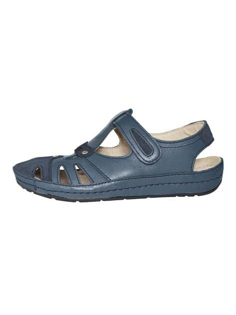 Klettslipper in zweifarbiger Optik