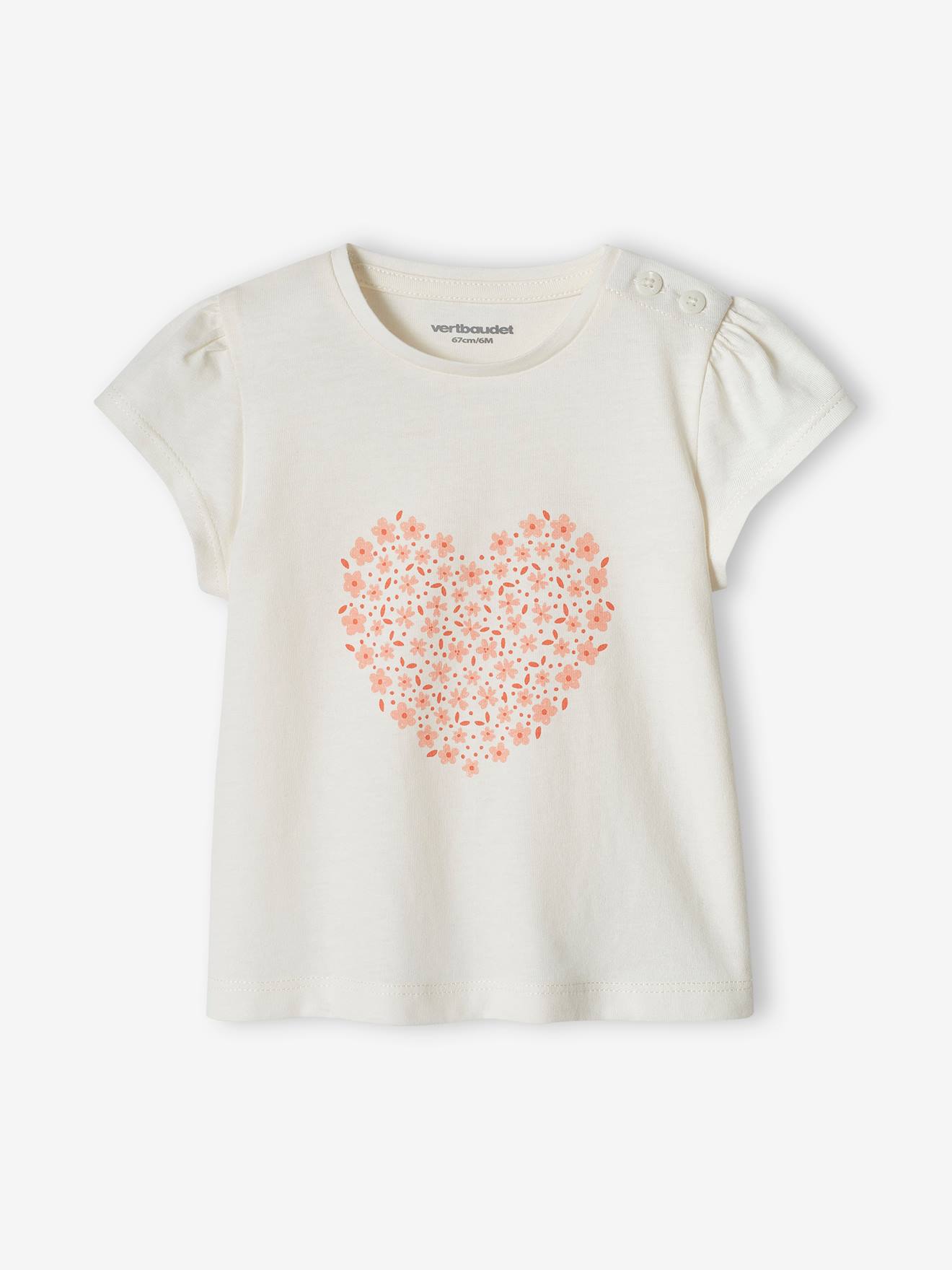 Lot de 2 T-shirts basics bébé manches courtes bleu grisé