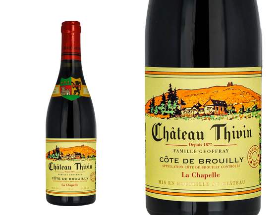 Château Thivin Côte de Brouilly la Chapelle 2021 Beaujolais Côte de Brouilly
