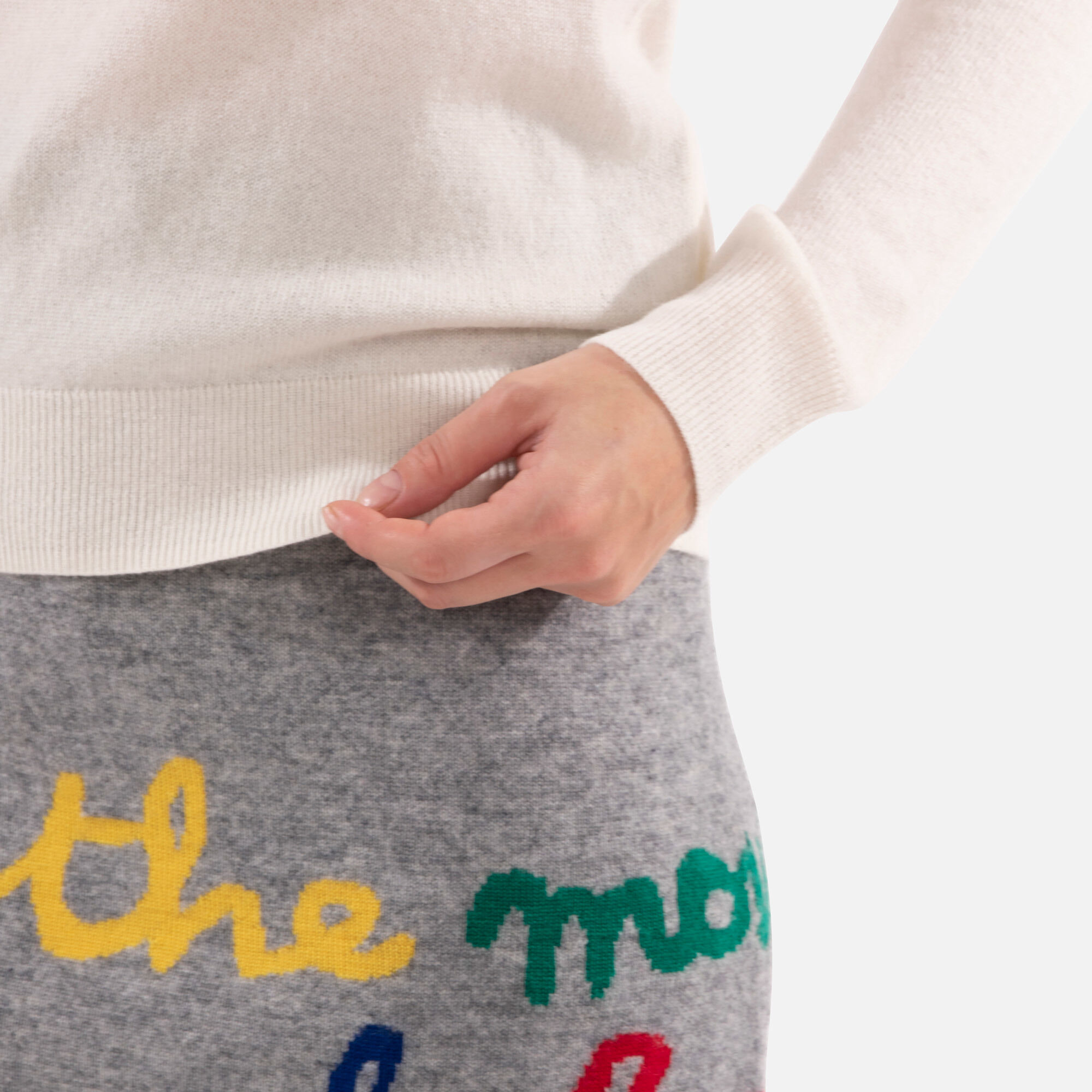 Pull à col rond Mountain of Love JCC pour femme