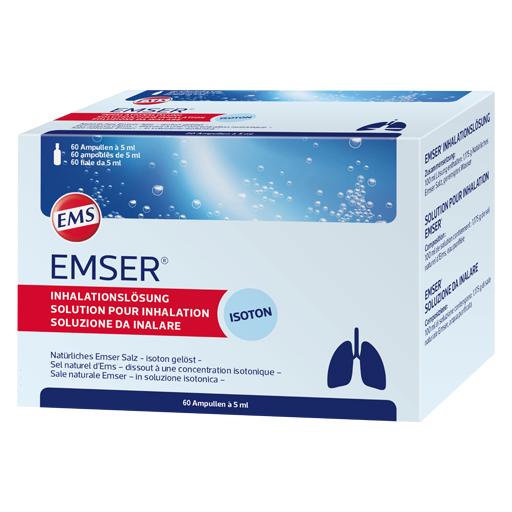 EMSER Inhalationslösung  60 St  Inhalationsampullen