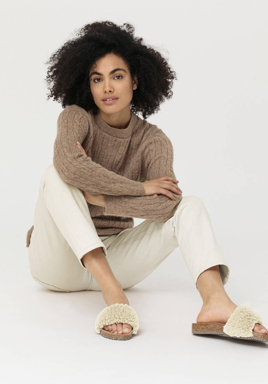 Pullover aus reinem Baby-Alpaka
