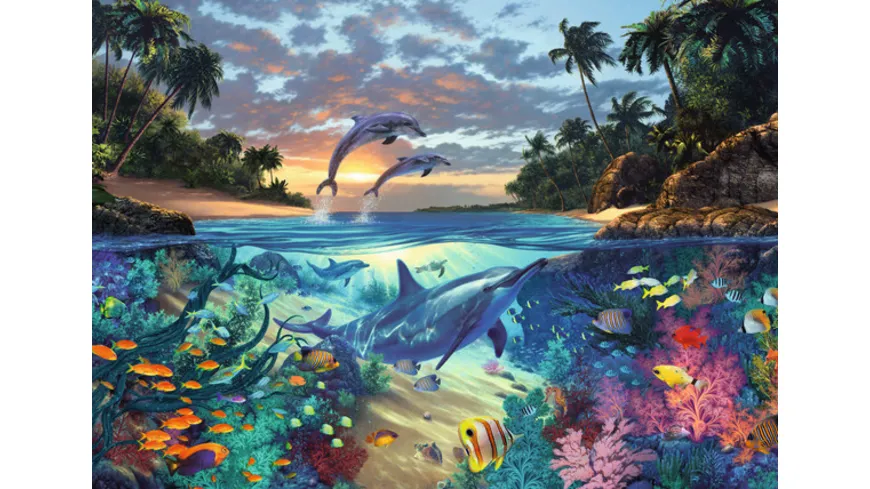 Ravensburger Puzzle - Korallenbucht, 1000 Teile