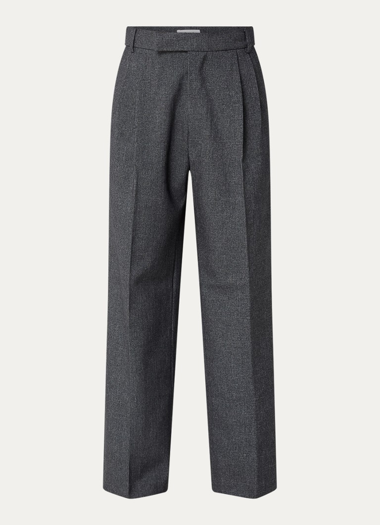 Pantaloni cu croi larg Beo de la Frankie Shop, cu diverse imprimeuri.