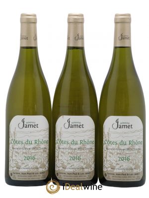 Côtes du Rhône Jamet (Domaine)  2016 - Lot de 3 Bouteilles