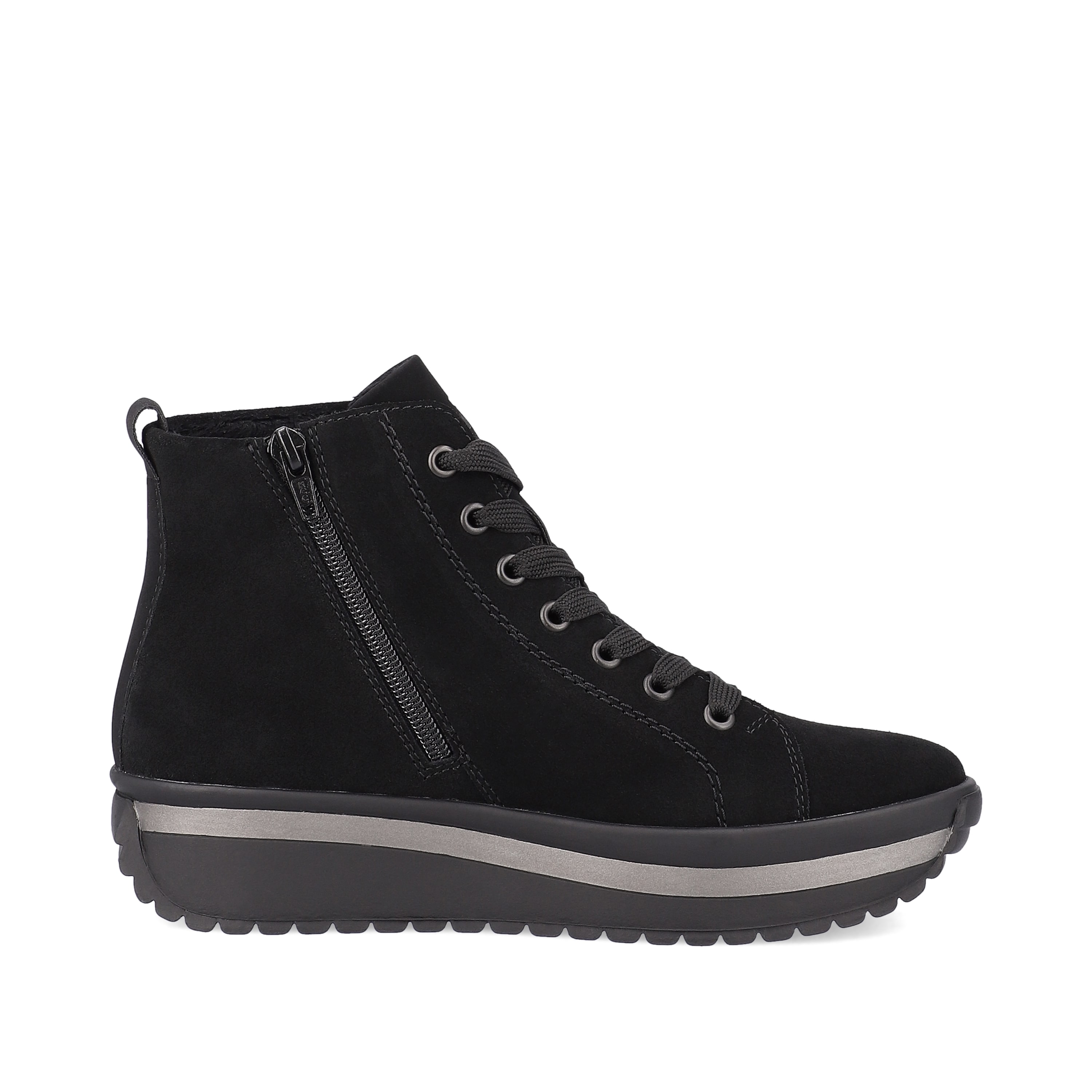 Rieker Damen Sneaker High deep black