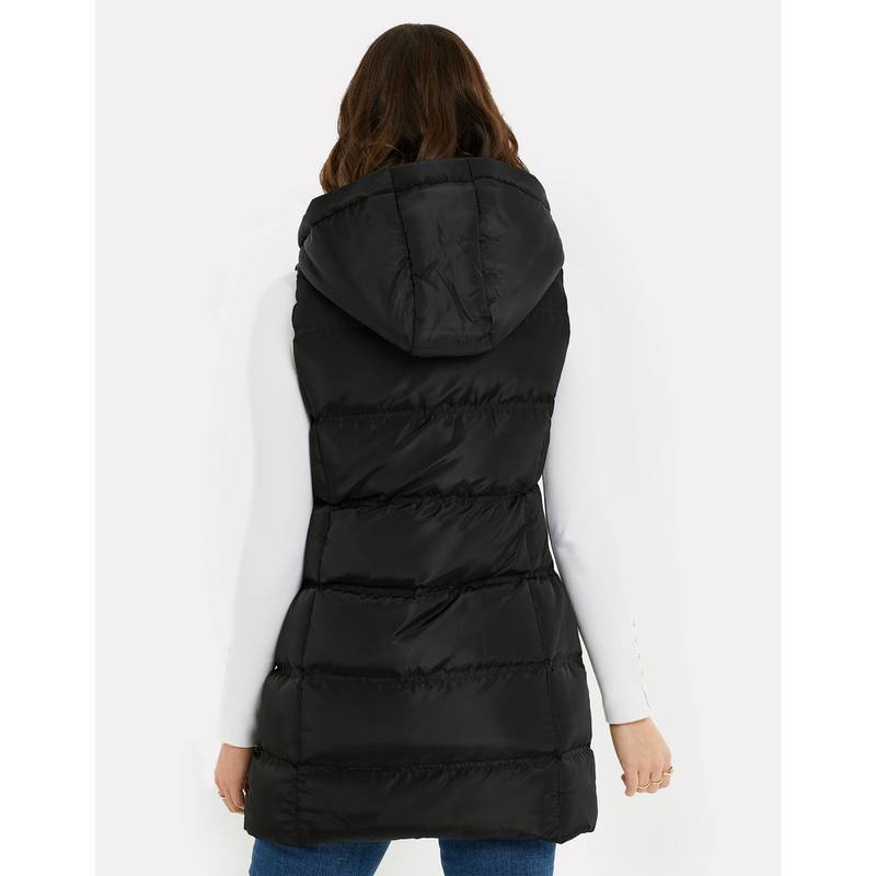 Threadbare THB Vinyard Sporty Gilet Longweste Damen