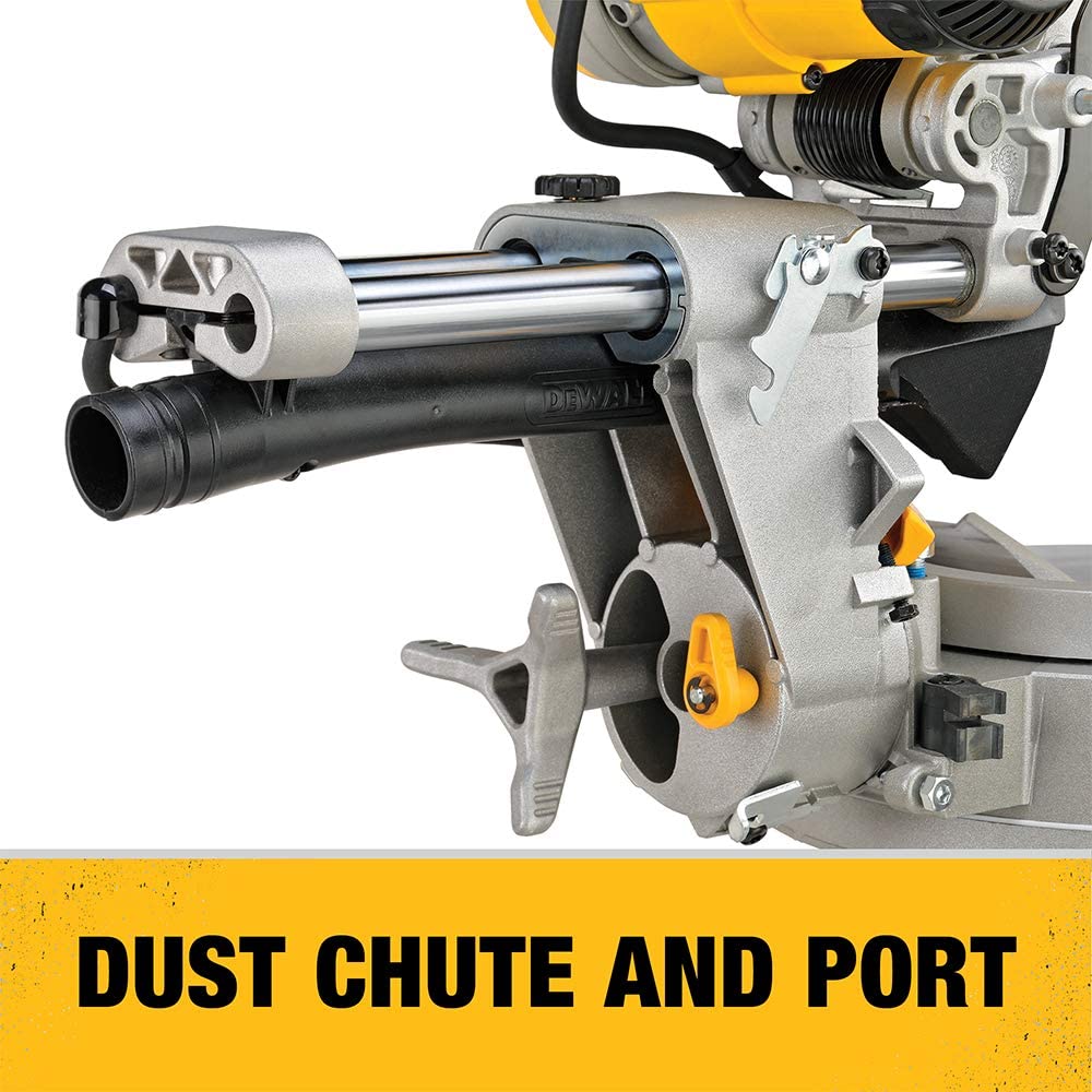 DEWALT DWS780 12-Inch Double Bevel Sliding Compound Miter Saw (DWS780) , Black