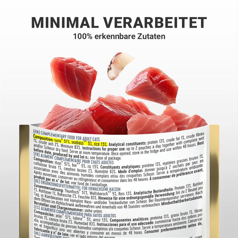 Sparpaket Schesir Jelly Pouch 24 x 85 g zu TOP-Preisen | bitiba %