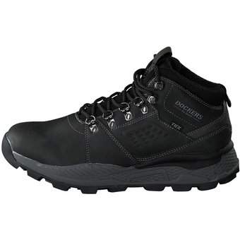 Dockers Schnür Boots in schwarz