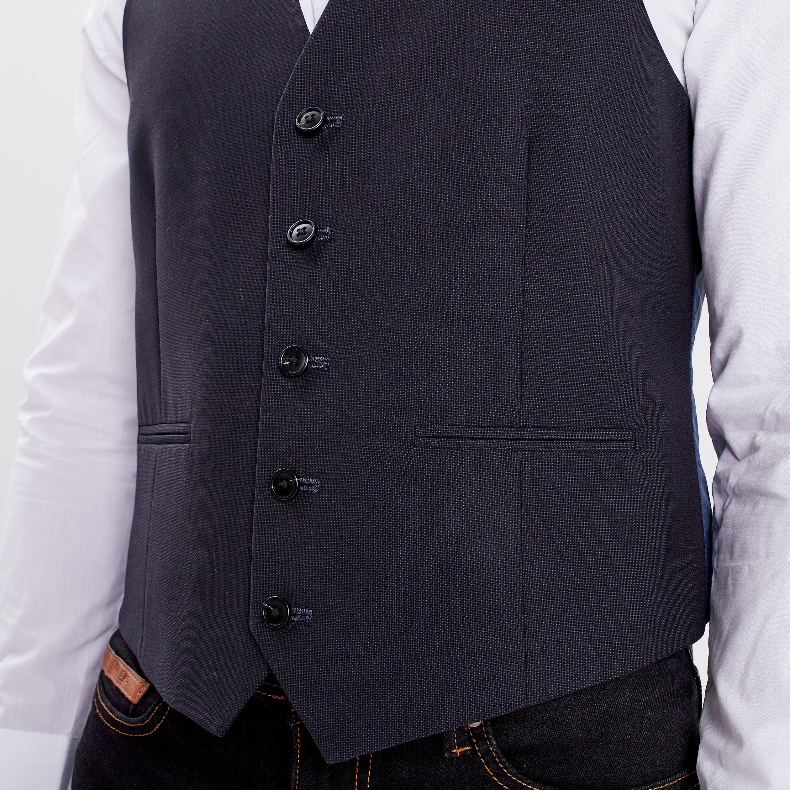 Gilet de costume sans manches bleu homme | La Halle
