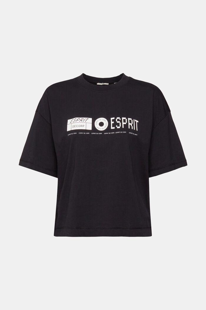 T-Shirt mit Print auf Vorder- und Rückenteil