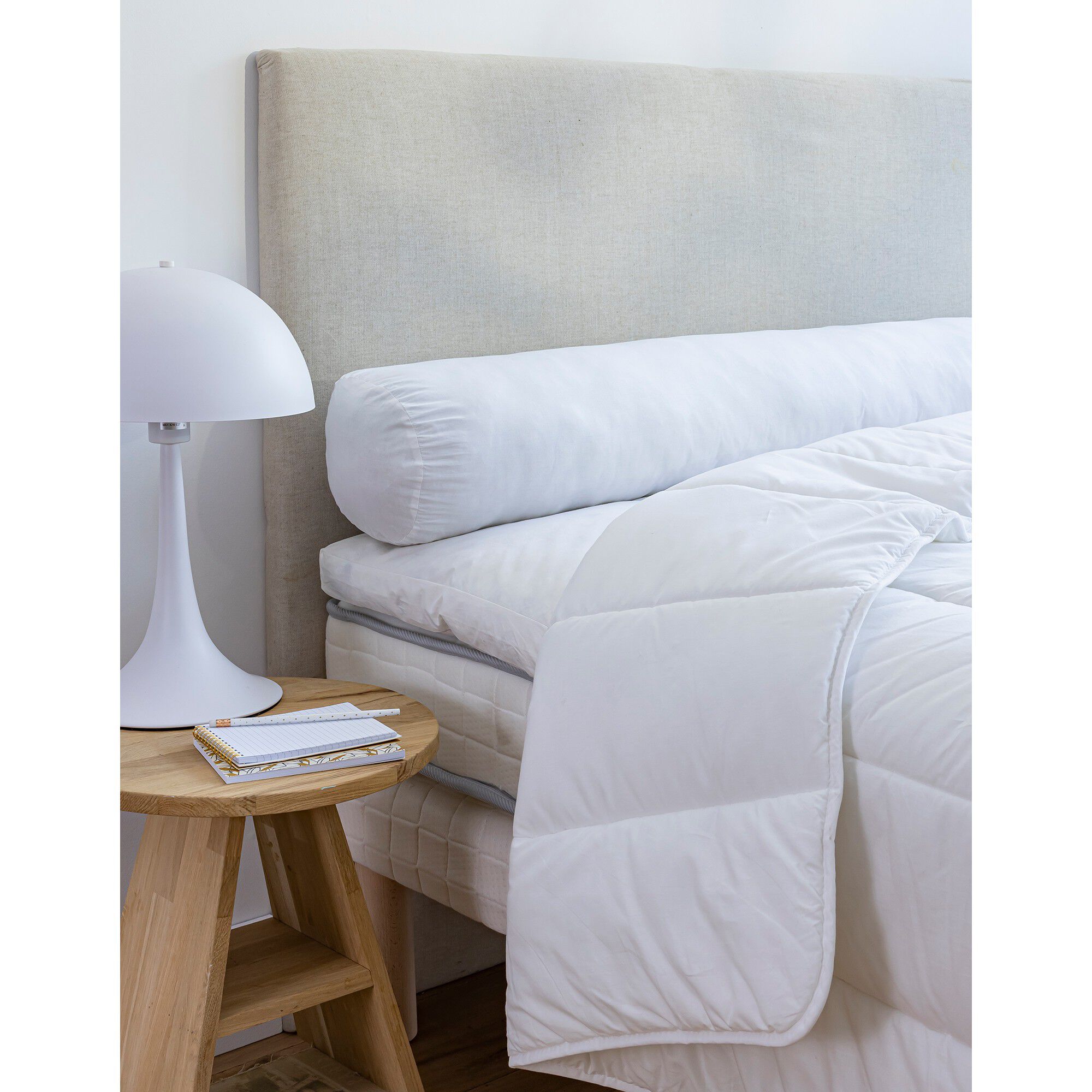 Traversin coton microgel ferme