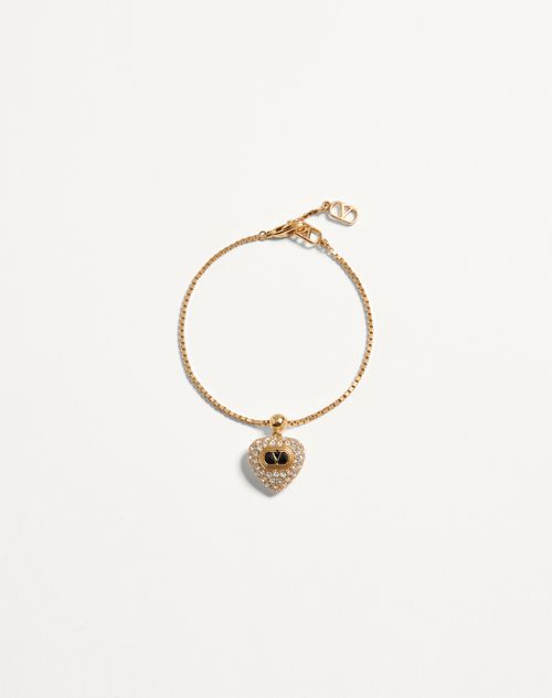 Pulseira Coeur Royal em metal, esmalte e cristais Swarovski®