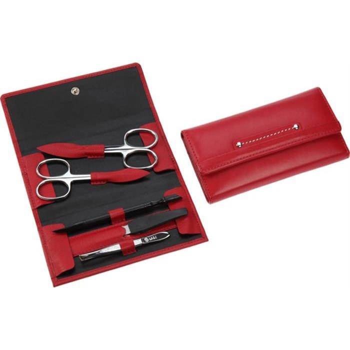 Manicure-Etui, Nappa-Vollrindleder, 130 x 72 mm