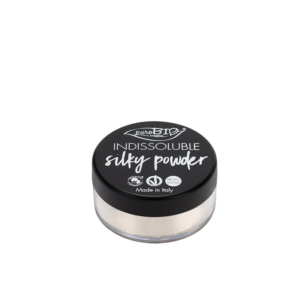 Purobio Silky Powder Poudre libre matifiante, fini velouté