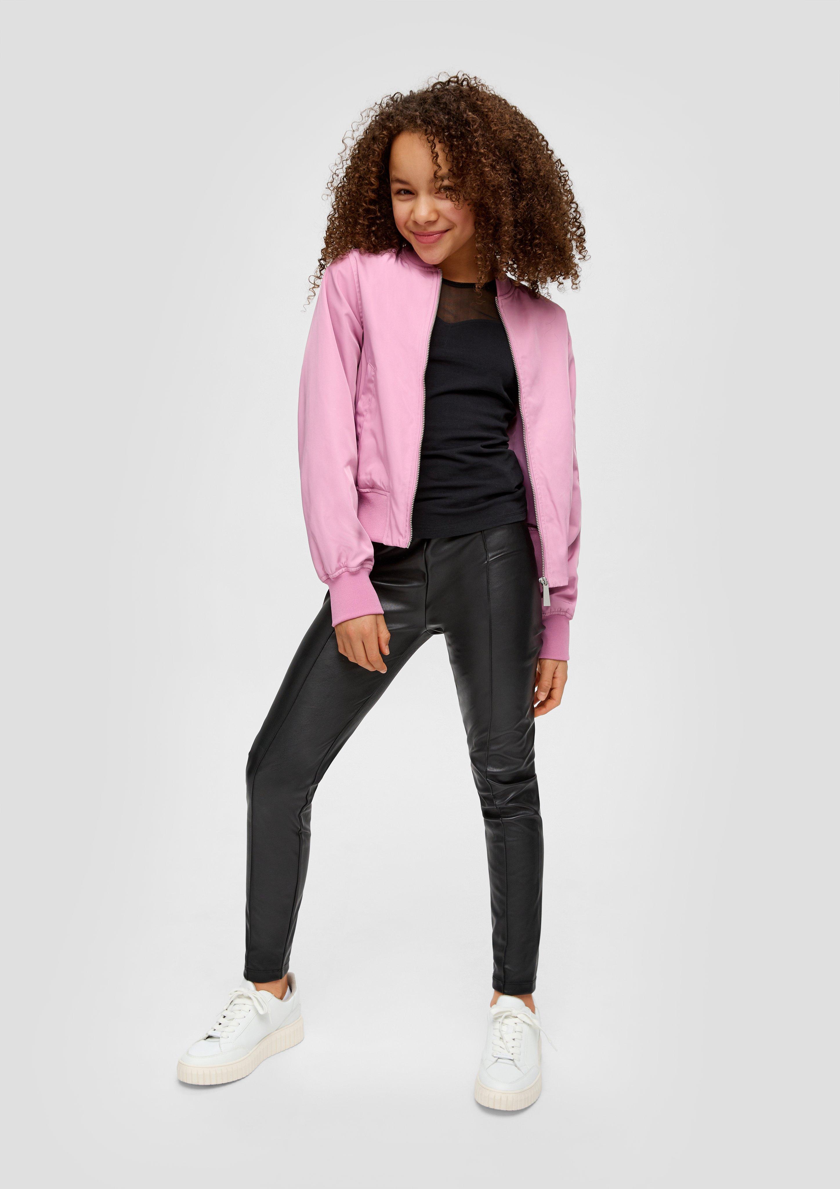 Slim: Leggings in Lederoptik  2138419-9999