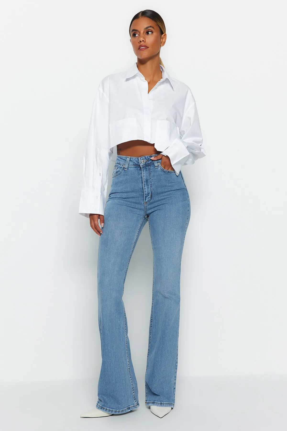 Trendyol Collection  Jeans - Blau - Flared