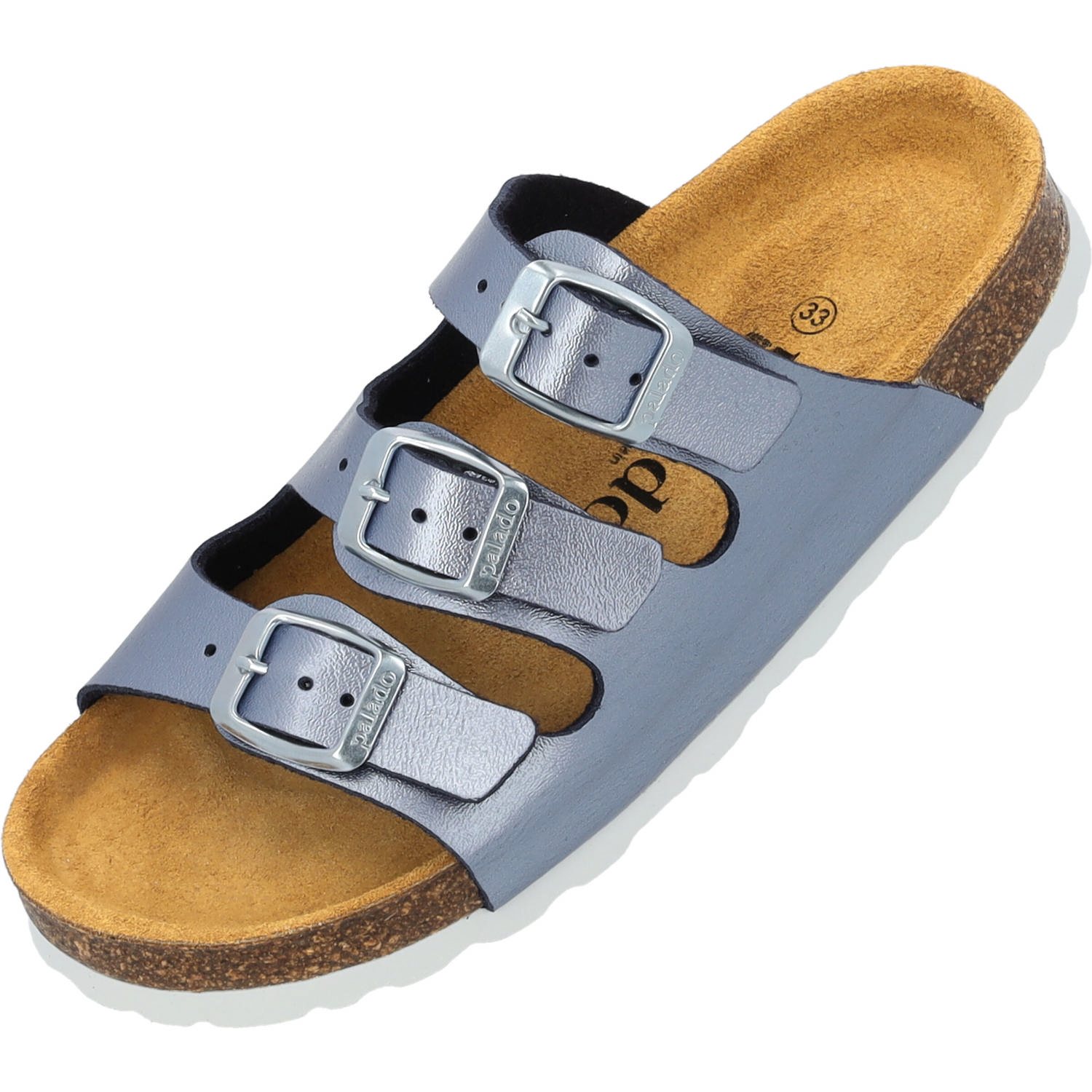 Palado Kids Capri G Metallic, Pantoletten, Kinder, Blau
