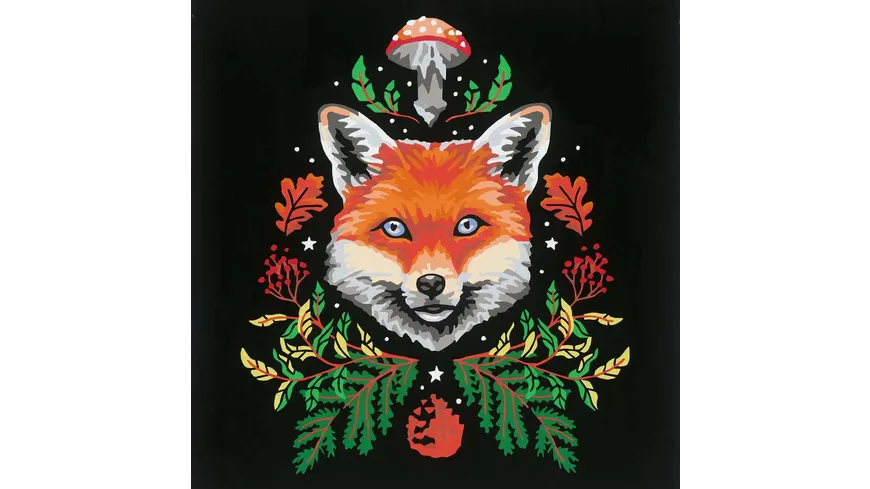 Ravensburger Beschäftigung - CreArt - Malen nach Zahlen – Pixie Cold: Fox – ab 12 Jahren