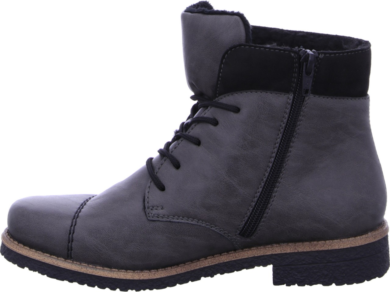 RIEKER Winterstiefel grau HWK Damen Stiefel