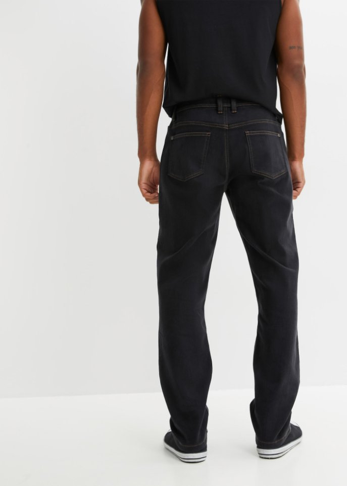 Regular Fit Stretch-Thermojeans, Straight