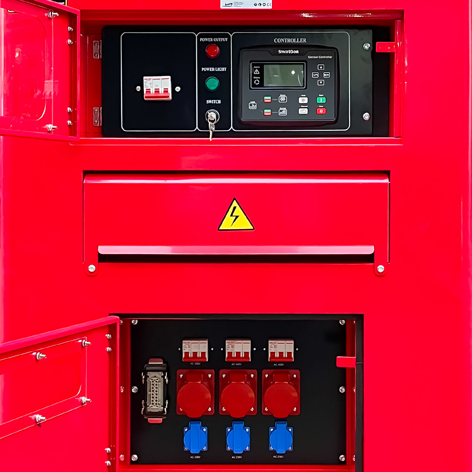 Metal Works 724562236 DG380E Dieselgeneraattori 38kVA 1X230V+3X400V 5-napainen