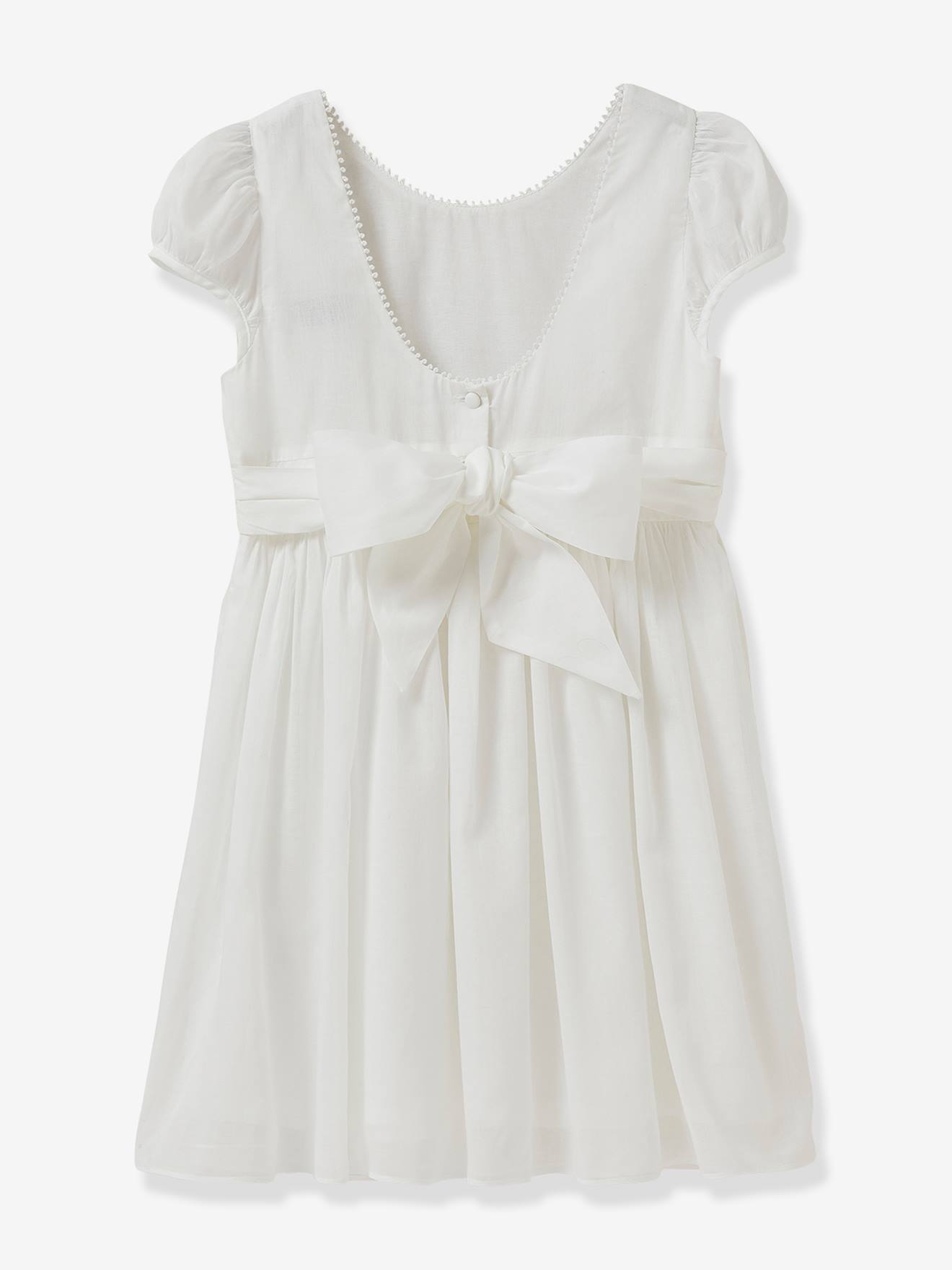 Cyrillus Mädchen Festkleid THELMA CYRILLUS - weiß