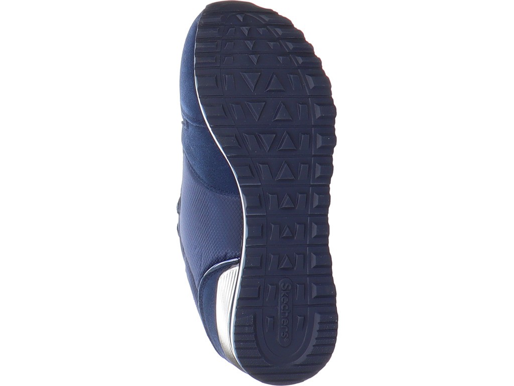 SKECHERS Sportliche Slipper blau