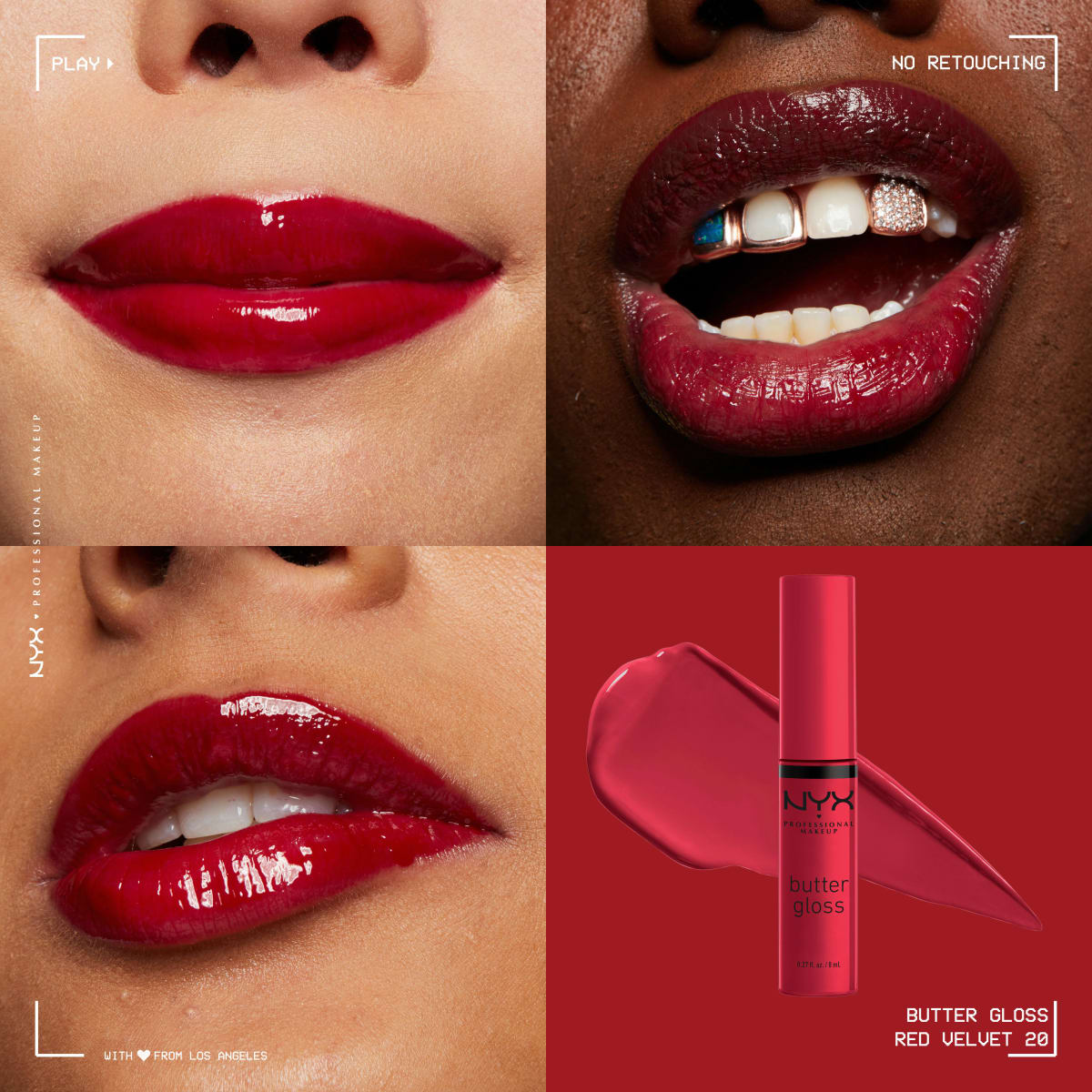 Lipgloss Butter 20 Red Velvet, 8 ml