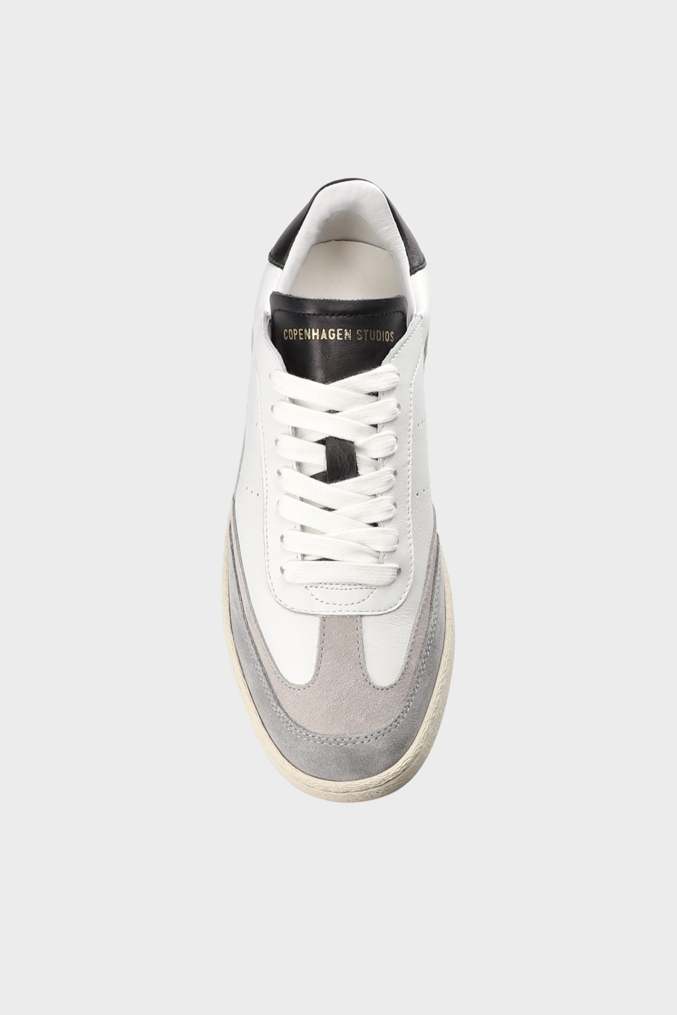 CPH257 leather mix white/black