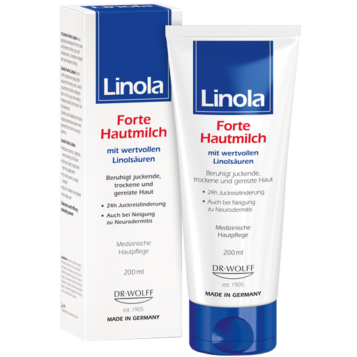 LINOLA Hautmilch Forte  200 ml  Lotion