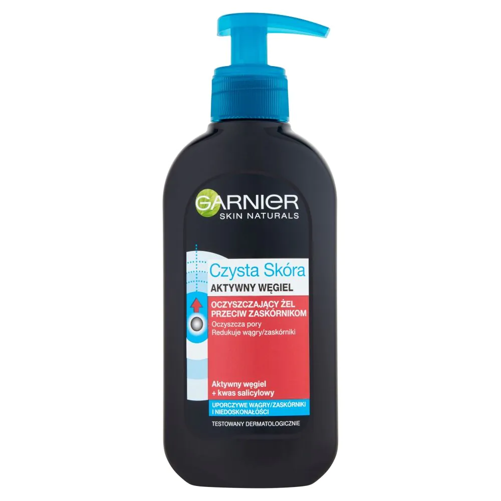 „Garnier Skin Naturals Pure Skin“ aktyvuotos anglies valomasis odos gelis