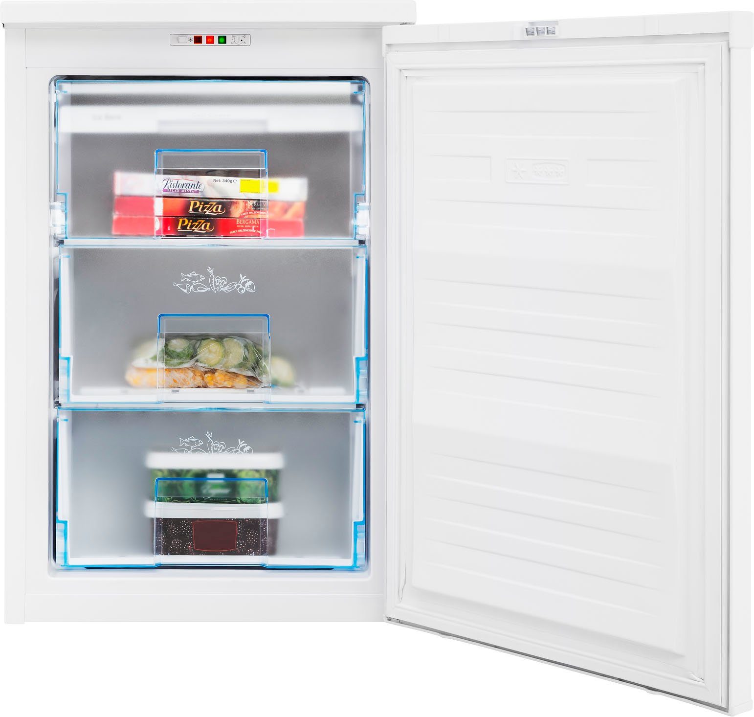 BEKO Gefrierschrank FSE1074N, 84 cm hoch, 54 cm breit