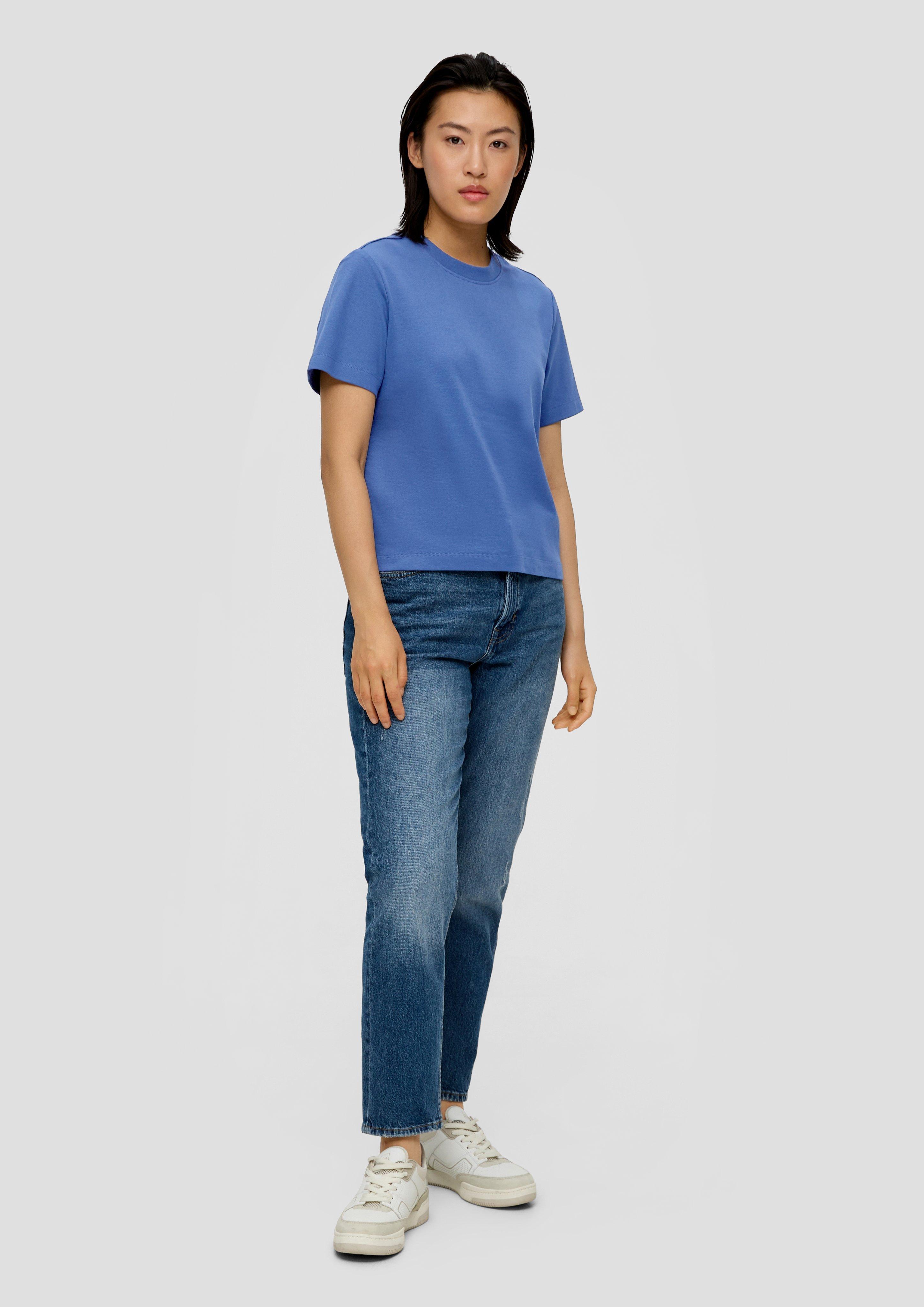 Baumwoll-Shirt mit Logo-Stickerei im Nacken  2139394-5722