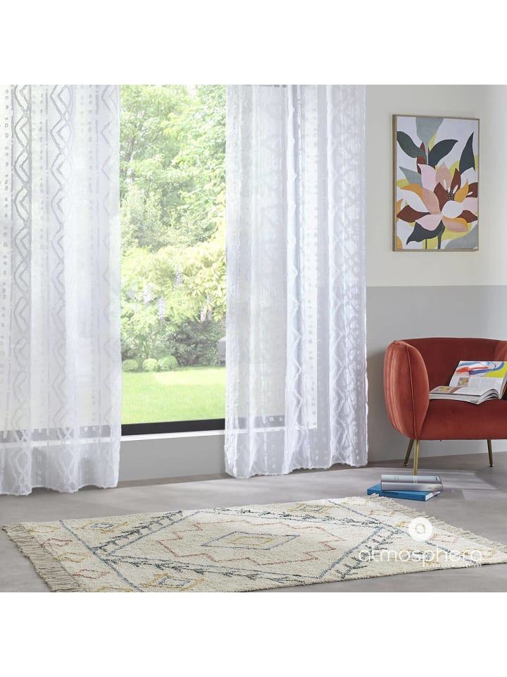 Atmosphera Créateur d'intérieur Gardine in weiß günstig kaufen onesize