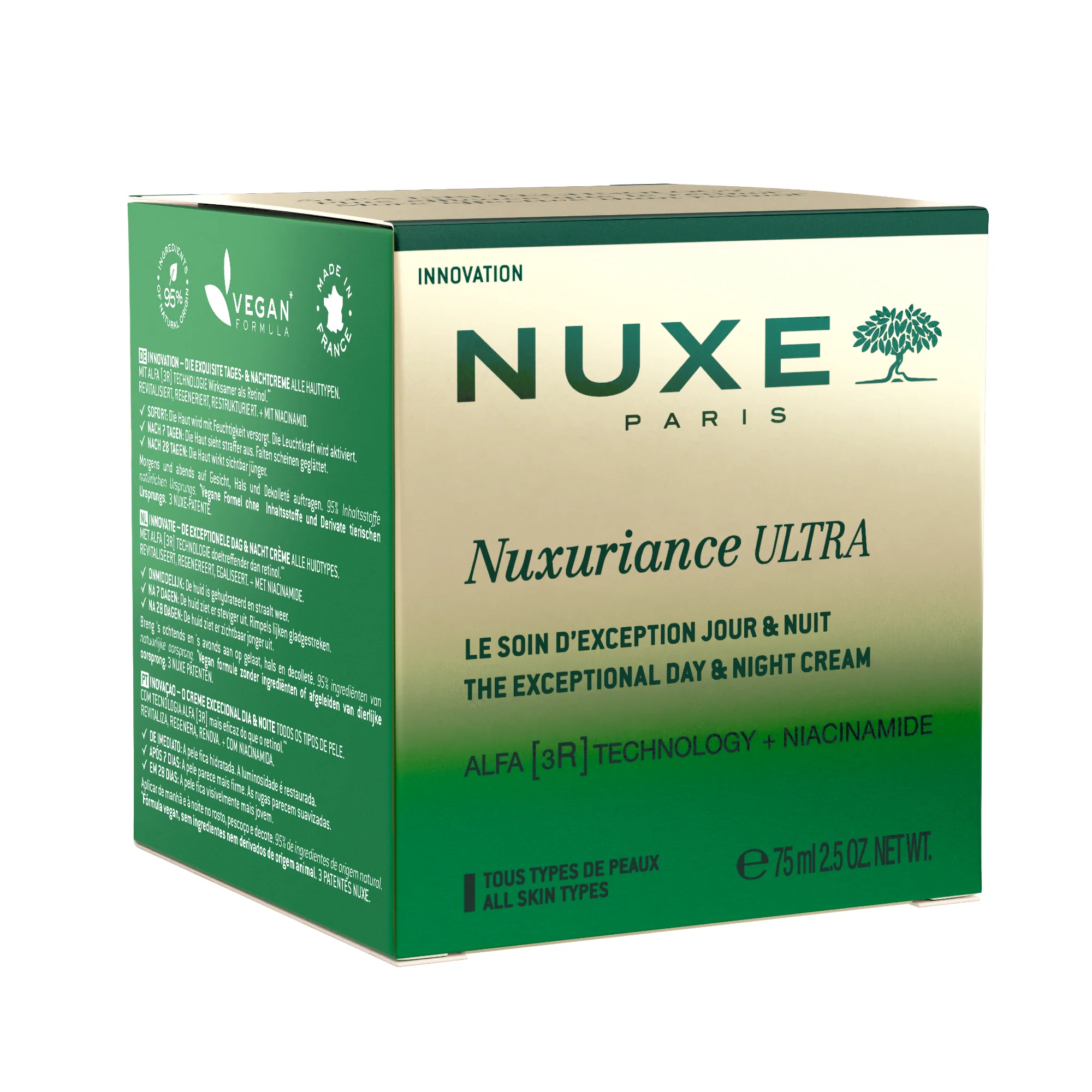 Cremă de zi și de noapte Nuxuriance Ultra Exceptional Treatment - Tratament facial antirid 24 de ore