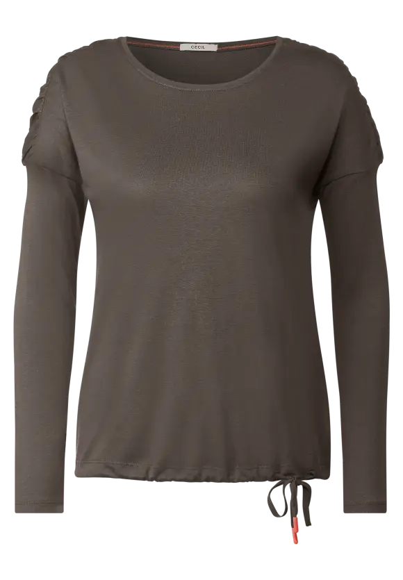 CECIL Shirt mit Smock Details