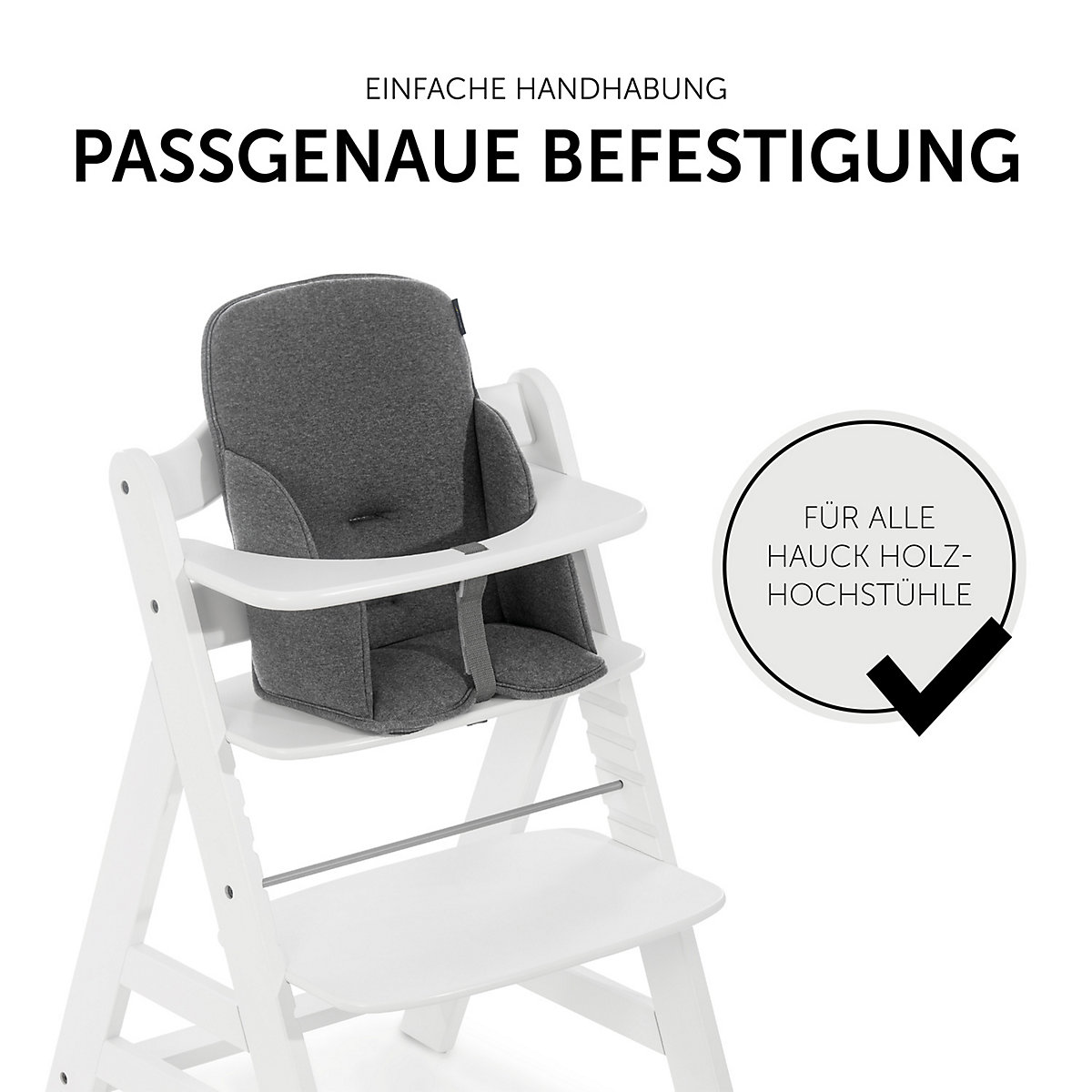 Sitzverkleinerer Alpha cosy Select, Jersey Charcoal