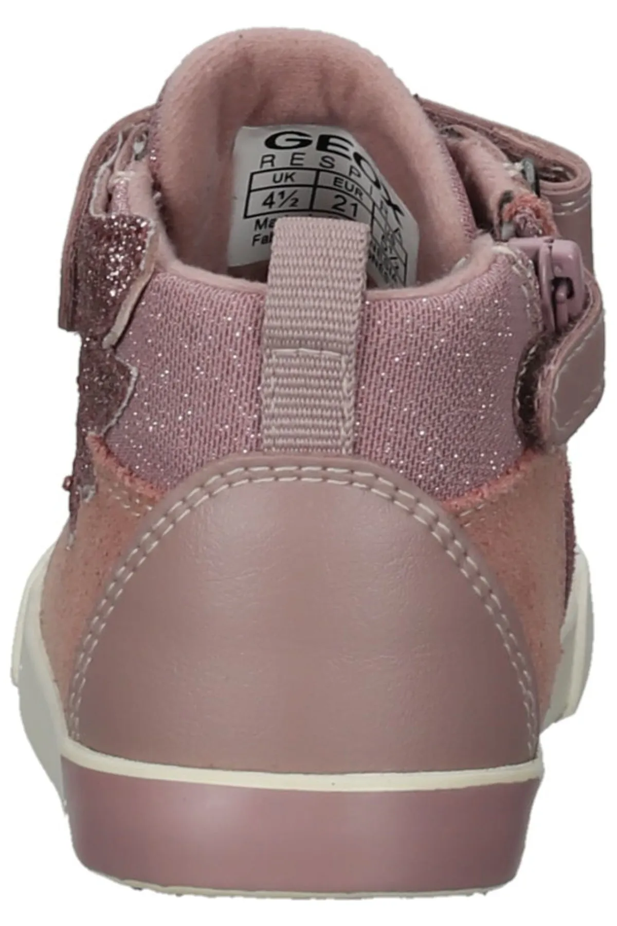 Geox  Sneaker - Rosa - Flacher Absatz