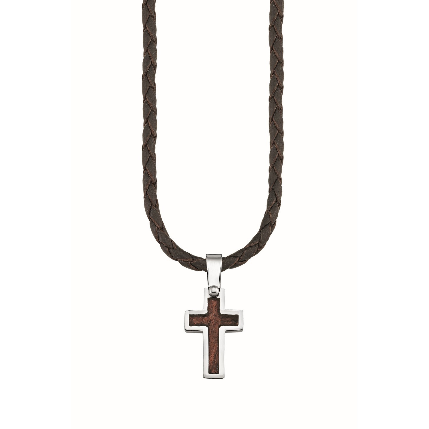Kette mit Anhänger für Jungs. Edelstahl | Kreuz