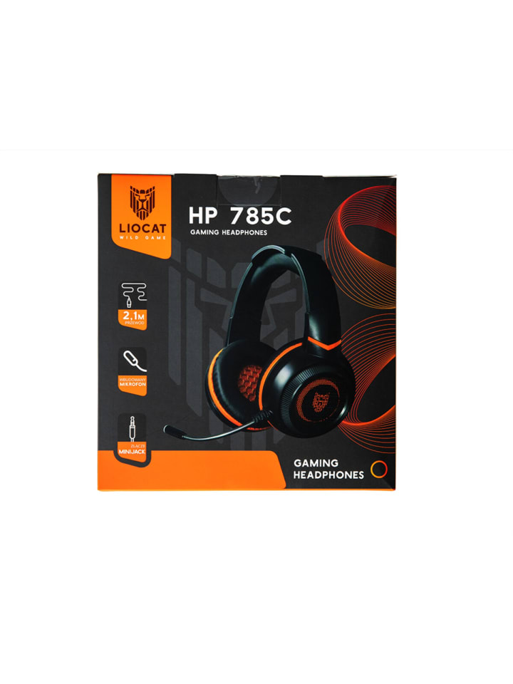 COFI 1453 Gaming Kopfhörer 2,1 m Kabel in Schwarz, verstellbarer Kopfband, mit in Schwarz günstig kaufen onesize