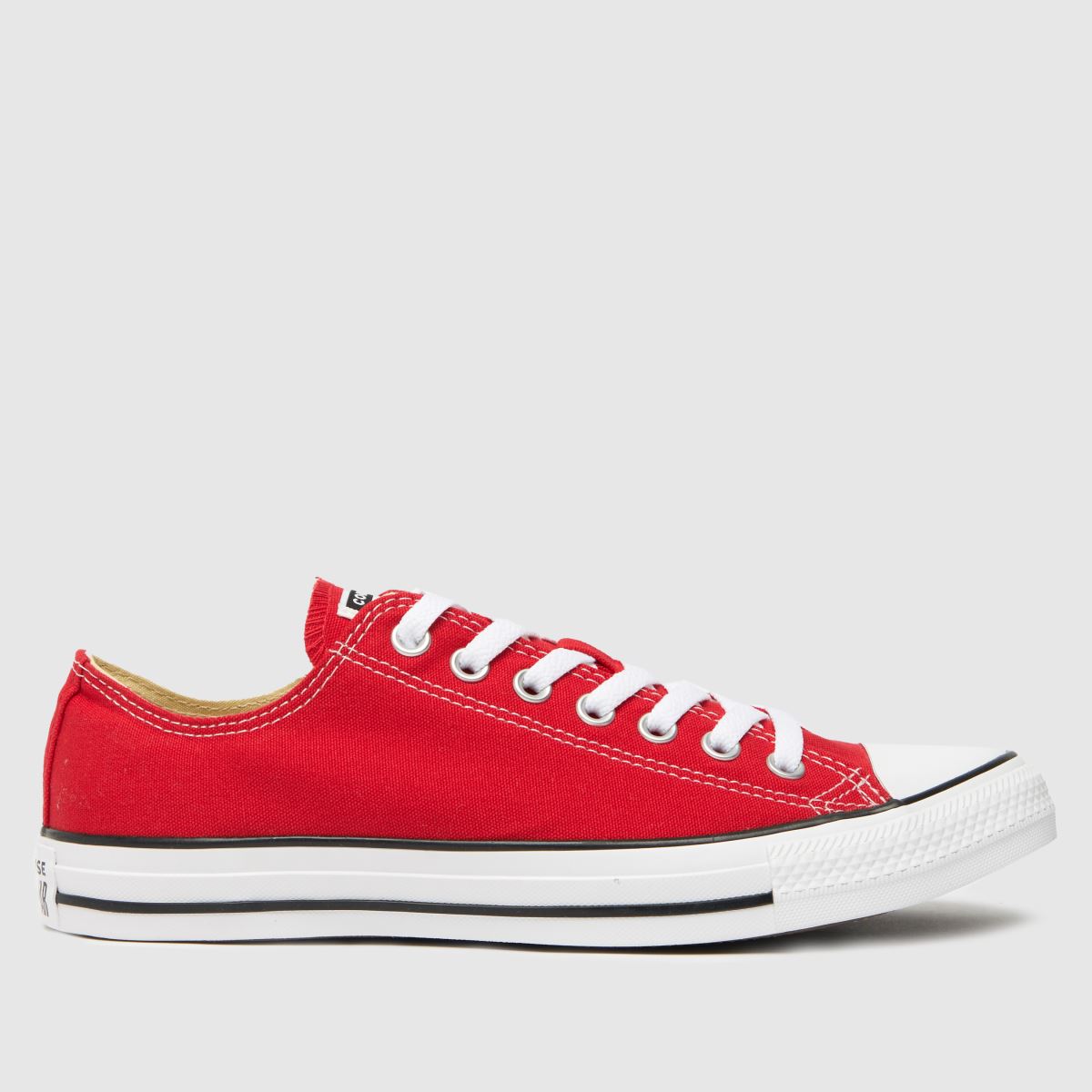 Converse All Star Ox – Röda sneakers