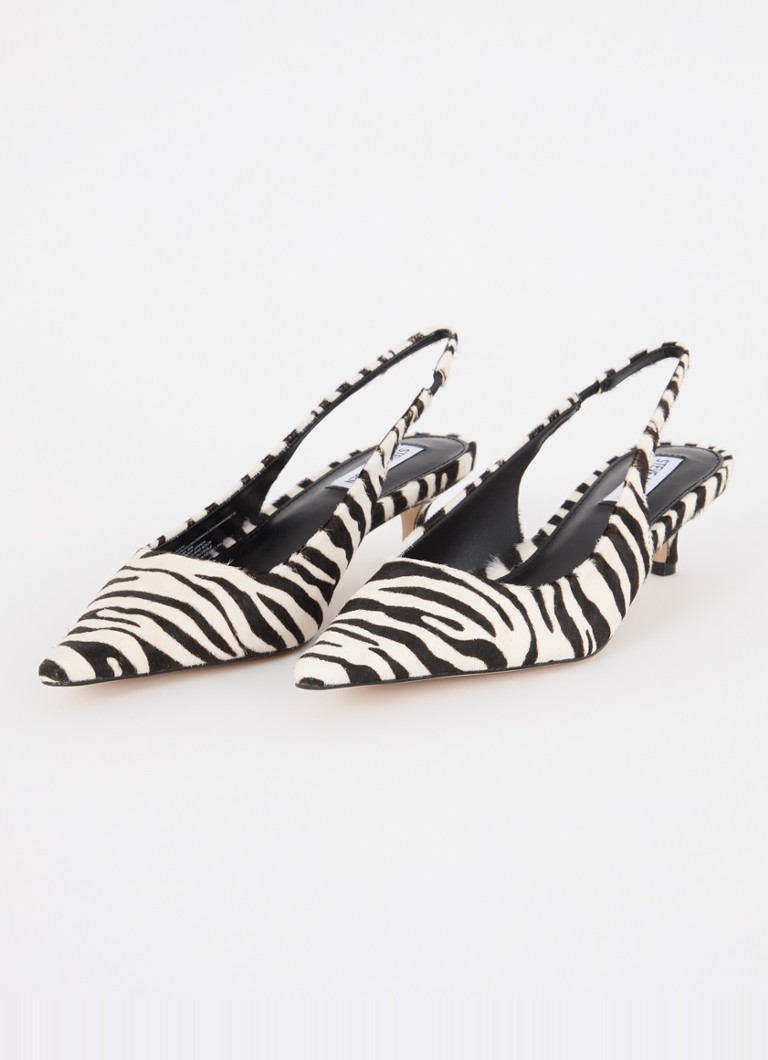Steve Madden Kari slingback kurpes ar zebras apdruku