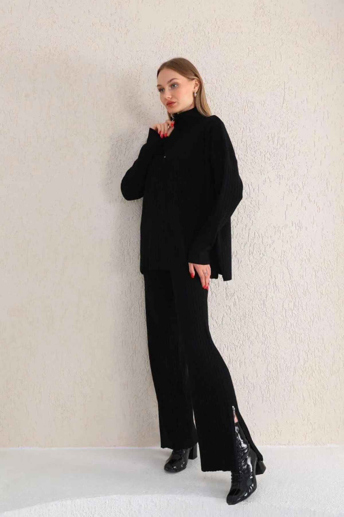 YILMAZ  Zweiteiler - Schwarz - Regular Fit