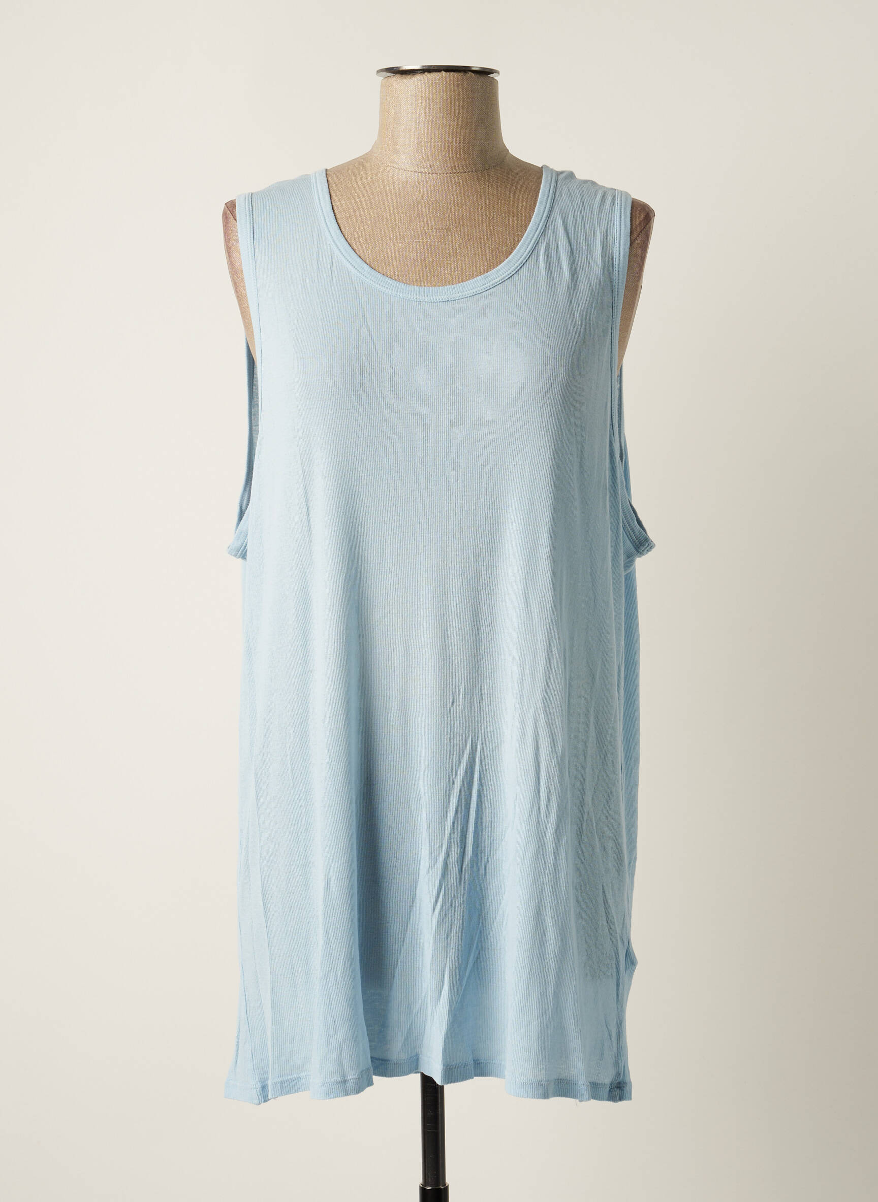 American Vintage Tuniquesansmanche Femme couleur bleu
