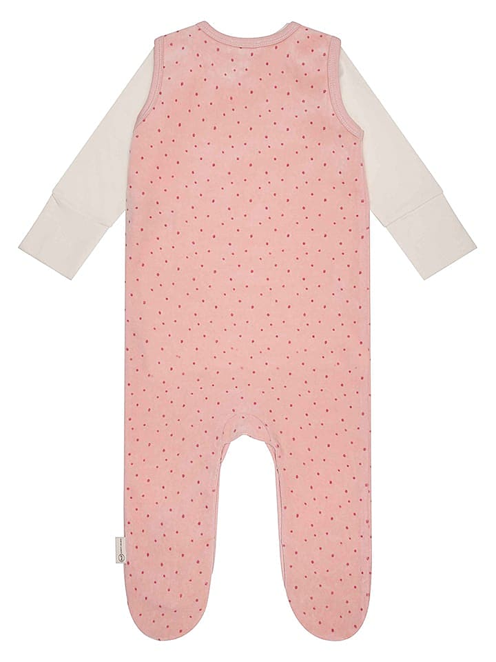 Steiff 2tlg. Outfit in Rosa/ Creme günstig kaufen 86